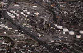 Refinería de petróleo en El Paso, Texas (EEUU). (AFP)