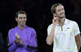 El español Rafael Nadal y el ruso Daniil Medvedev disputarán la final del Australian Open.