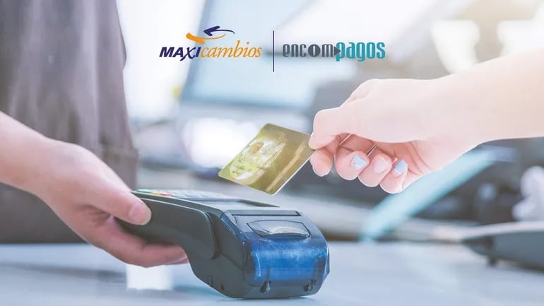Encom tiene una alianza importante con Maxicambios, para comprar divisas a través de tarjetas de crédito.
