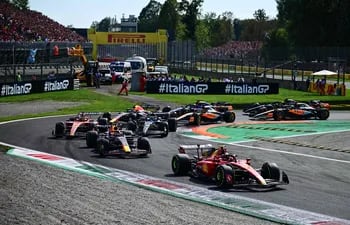 Circuito de Monza, durante el GP de Italia de la F1 que se disputó en el mes de septiembre de 2023.