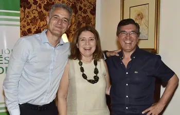 Yan Speranza, Maia Rubiani y Raúl Gauto.