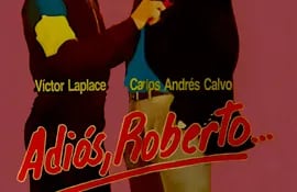 Afiche de Adiós, Roberto (1985)
