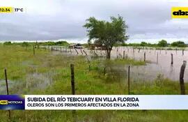 Video: Subida del río Tebicuary en Villa Florida