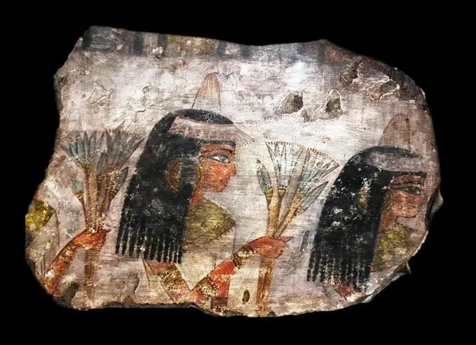Una de las piezas del Antiguo Egipto que forma parte de la colección privada de Nicolás Darío Latourrette Bo.