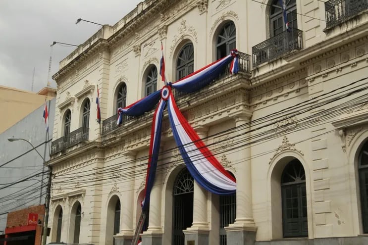Ministerio de Relaciones Exteriores, fachada.