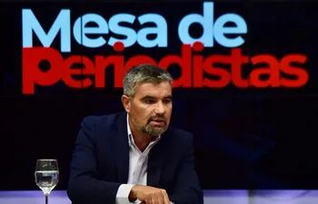 El diputado Édgar Acosta, precandidato a la gobernación de Central por el ala efrainista del Partido Liberal.