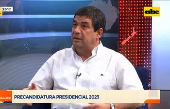 Hugo Velázquez, precandidato a presidente para el 2023