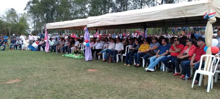 La audiencia pública tuvo una participación masiva. El deseo es independizarse de Guayaibí.