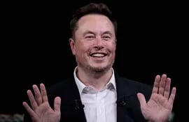 Elon Musk, multimillonario empresario, dueño de Starlink. (Photo by JOEL SAGET / AFP)