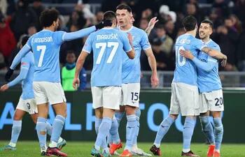 Lazio goleó al AC Milan en el calcio italiano