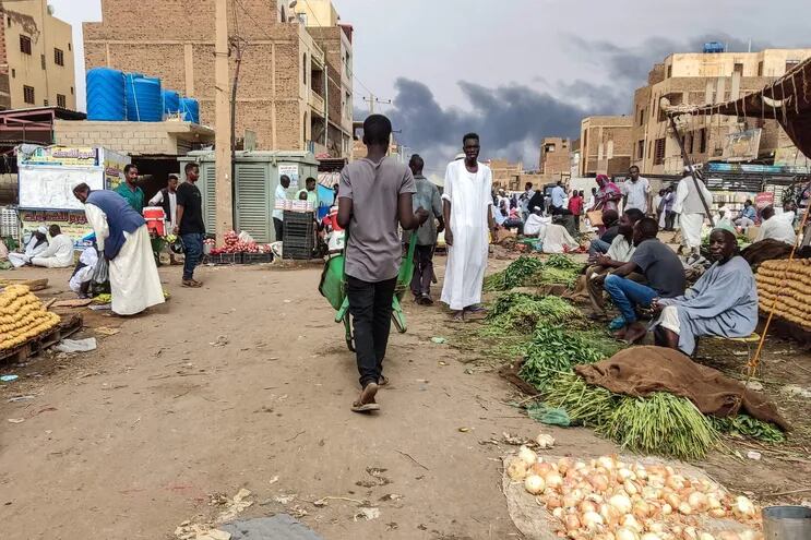 Vista general de Khartoum, en Sudán.