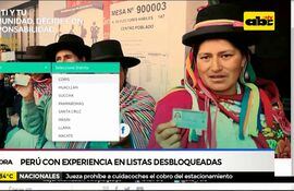 Colombia y Perú con experiencia en listas desbloqueadas