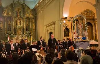 Este viernes 12 habrá un concierto de la OSCA en la Catedral Metropolitana de Asunción, bajo la dirección de Luis Szarana.