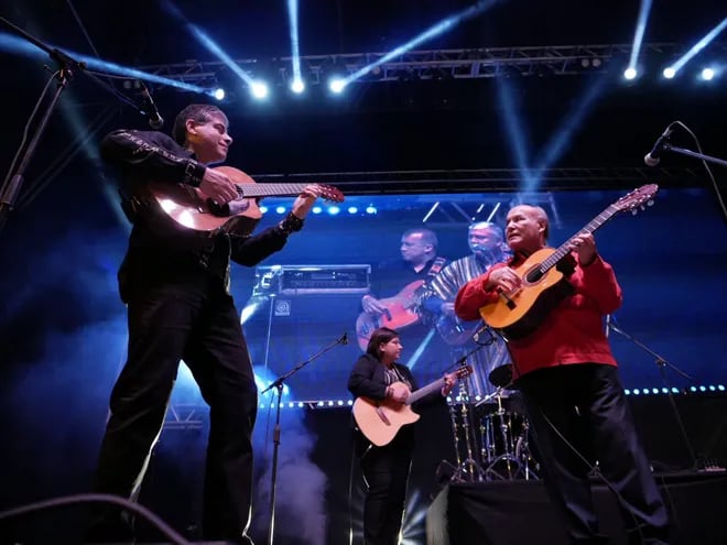 Panchi Duarte y Juan Cancio Barreto, dos de los músicos que forman parte de la nueva asociación que será presentada hoy.