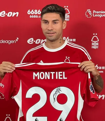 Gonzalo Montiel, nuevo jugador del Nottigham Forest