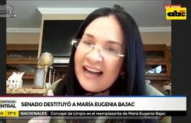 María Eugenia Bajac perdió su investidura