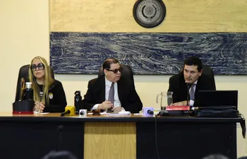 Jueces que absolvieron a Javier Díaz Verón.