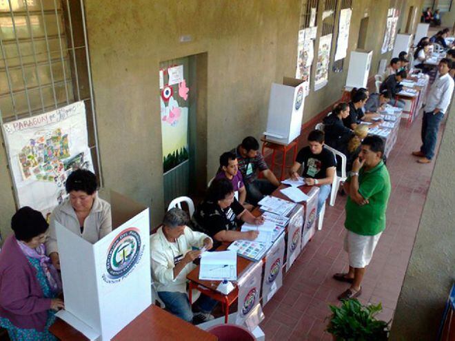 La votación llega a su fin - Nacionales - ABC Color