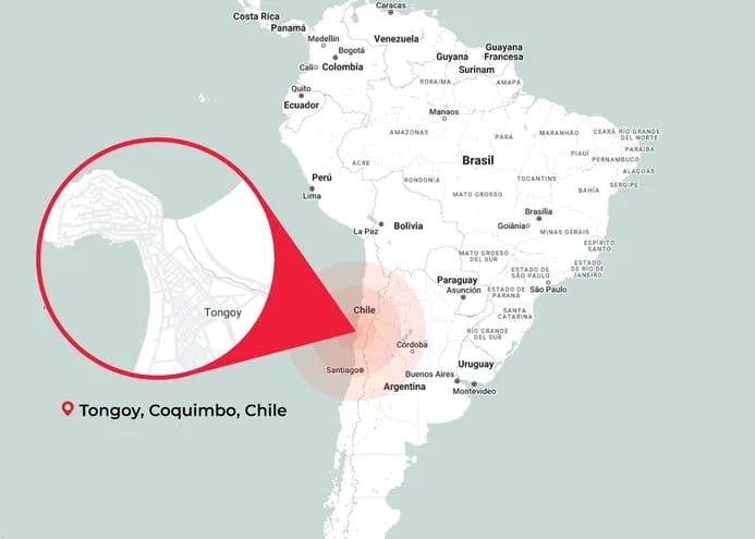 Un sismo de magnitud 6.2 en escala Richter se registró en Tongoy, Coquimbo, Chile.