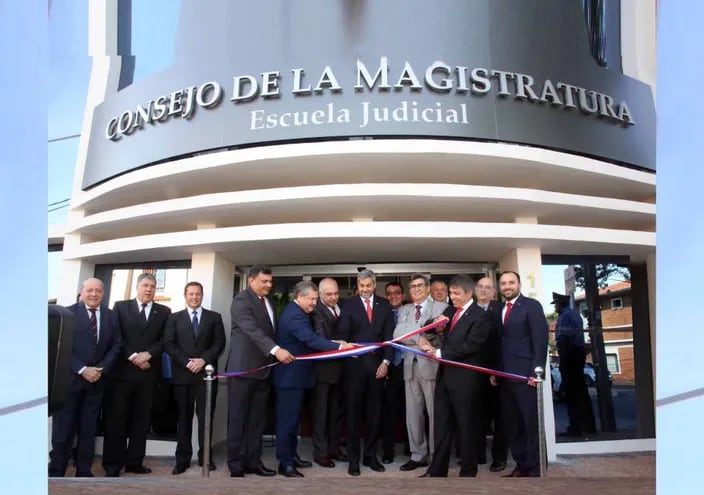Inauguración de la nueva sede del Consejo de la Magistratura y de la Escuela Judicial.