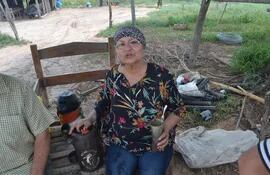 Alicia Garcete, denuncia un nuevo intento de despojo de las tierras de Korochire, que ocupan con su familia desde el año 1962, en el Alto Paraguay