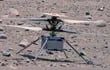 Fotografía cedida por la NASA donde se muestra una imagen en color mejorada del helicóptero Ingenuity Mars que fue tomada por el instrumento Mastcam-Z a bordo de Perseverance el 16 de abril de 2023, correspondiente al día 766, o sol, marciano de la misión del rover. Una nave de la NASA, llamada 'Ingenuity Mars Helicopter', ha tenido que poner fin a su misión en Marte después de casi tres años operando desde la superficie del planeta debido a daños en su hélice que le impedían volar. EFE/NASA/JPL-Caltech/ASU/MSSS /SOLO USO EDITORIAL /NO VENTAS /SOLO DISPONIBLE PARA ILUSTRAR LA NOTICIA QUE ACOMPAÑA /CRÉDITO OBLIGATORIO