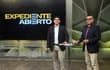Carlos Ortega y el Abog. Carlos Benítez, conductores del programa Expediente Abierto, emitido por ABC TV todos los domingos de 19 a 20 hs.