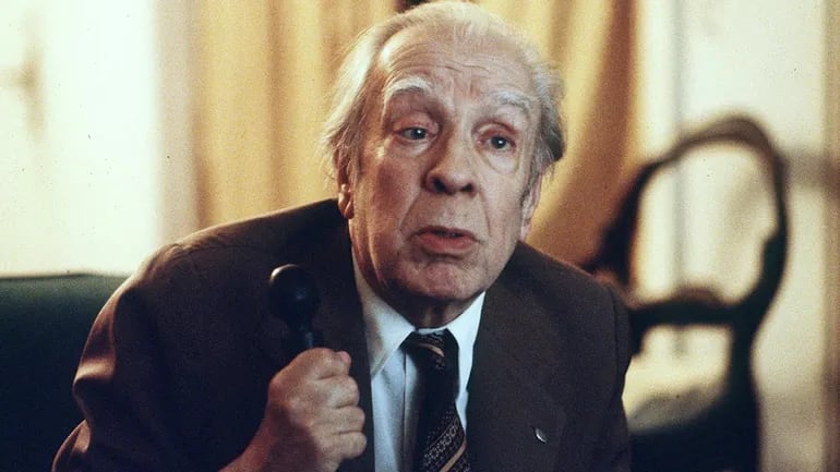 El escritor Jorge Luis Borges.