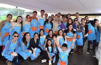 Durante el año, cerca de 700 voluntarios de Itaú trabajan como voluntarios.