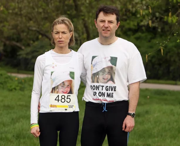 Kate y Gerry McCann, padres de Madeleine, en una foto de 2011.
