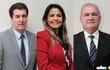 Gustavo Santander, Cecilia Pérez y Emiliano Rolón componen la terna para la elección del siguiente Fiscal General del Estado.