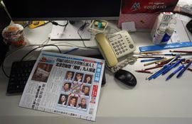 China censura a la prensa crítica con el régimen comunista. Hasta mañana circulará el periódico Apple Daily, que apoyó las manifestaciones prodemocracia en la región semiautónoma, Hong Kong. (EFE/EPA/APPLE DAIL)