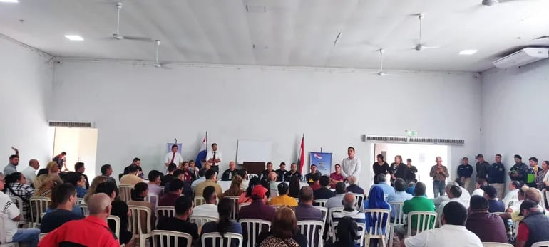 La Policía Nacional realiza una reunión interinstitucional para reforzar la seguridad en Cordillera