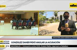 Defensa de Óscar González Daher pidió anular la acusación