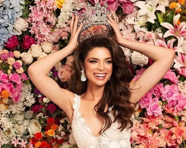 Nadia Ferreira, representante paraguaya para Miss Universo.