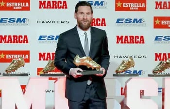 Lionel Messi, Bota de Oro.
