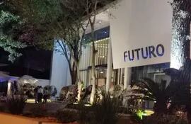 Salón Futuro, donde está siendo velado Humberto Rubin.