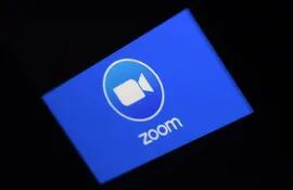 Logotipo de la aplicación Zoom.