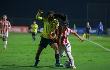 Paraguay perdió con Ecuador por la segunda fecha del Cuadrangular Final del Sudamericano Femenino Sub 17 en el CARFEM de Ypané, Paraguay.