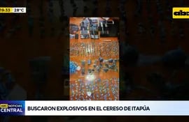 Buscaron explosivos en el cereso de Itapúa