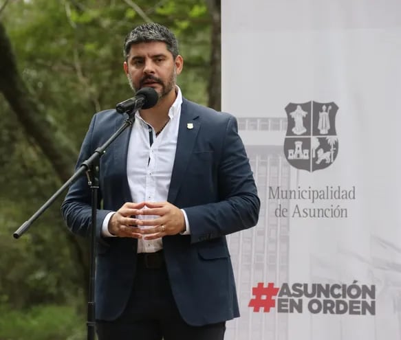 Fotografía de archivo: el intendente de Asunción, Óscar "Nenecho" Rodríguez.