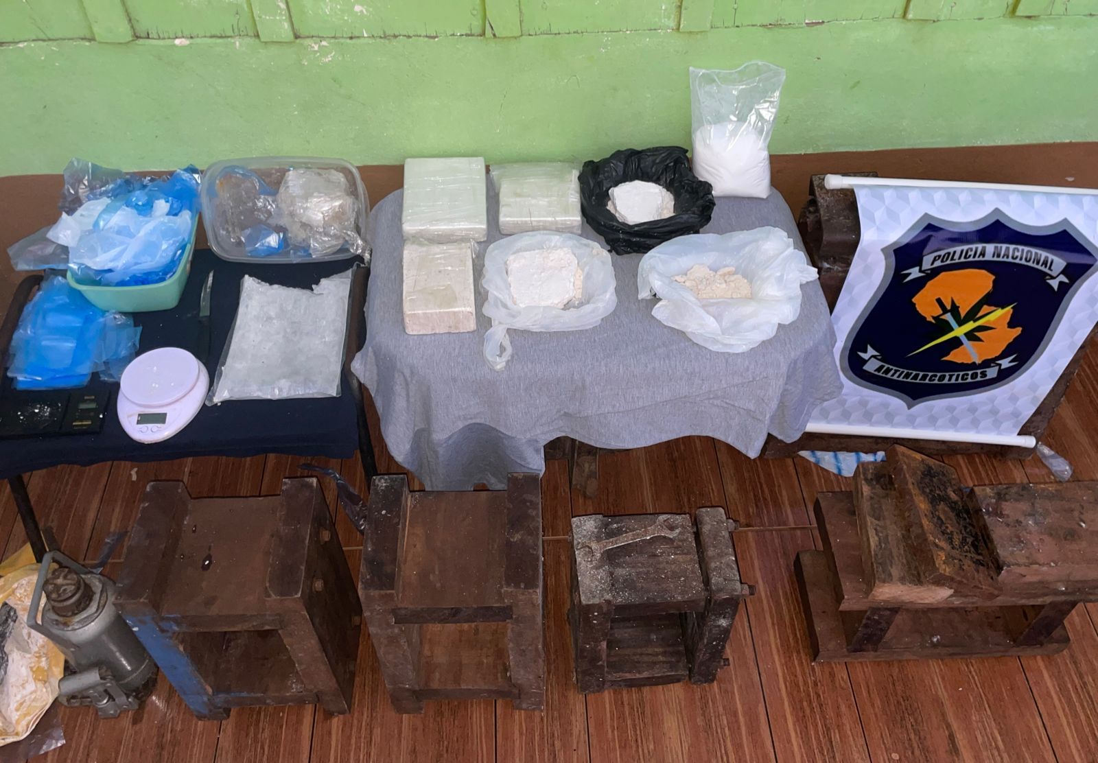 “Departamento Antinarcóticos incauta importante cantidad de cocaína en operativos en todo el país”