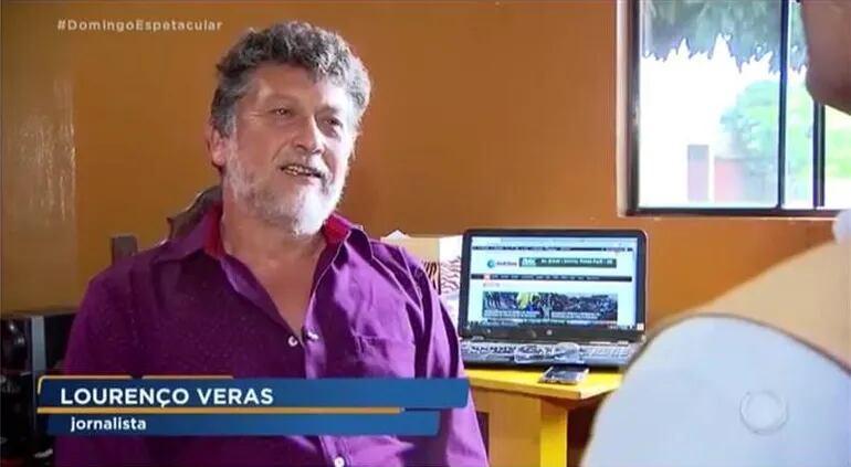 Lourenço “Leo” Veras, periodista brasileño asesinado.