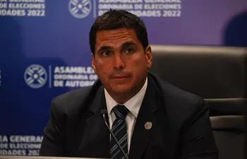 Robert Alexis Harrison Paleari (49 años), recientemente reelecto por un periodo más como presidente de la APF.