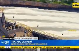 Central Hidroeléctrica paraguayo/brasileña Itaipú, cuya energía fue aprovechada por Eletrobras en un 91% en sus 37 años de operación. El  9% restante dejaron a nuestro país.