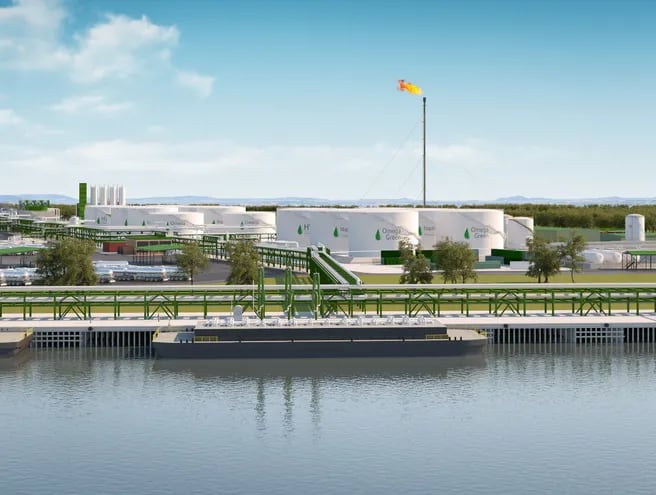 La fábrica de biocombustibles se ubicará en Villeta, a la vera del río Paraguay.
