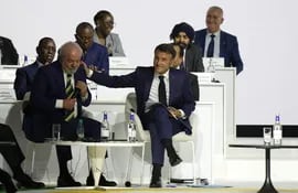 El presidente brasileño, Luiz Inácio Lula da Silva, recibe este martes a su par francés, Emmanuel Macron, en la ciudad amazónica de Belém, en el arranque de una esperada visita de tres días para relanzar las relaciones bilaterales. Foto de archivo.