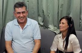 Narco Jarvis Chimenes Pavão, junto con la entonces abogada Laura Casuso, asesinada a tiros en 2019.