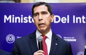 Federico González, ministro del Interior de Paraguay.