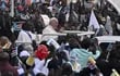 El papa Francisco se despidió hoy de Sudan del Sur, donde llegó este viernes procedente de la República Democrática del Congo (RDC), deseando esperanza y reconciliación para un país que tanto sufre tras una sangrienta guerra civil y una gran crisis humanitaria, pero también a todo el continente africano.